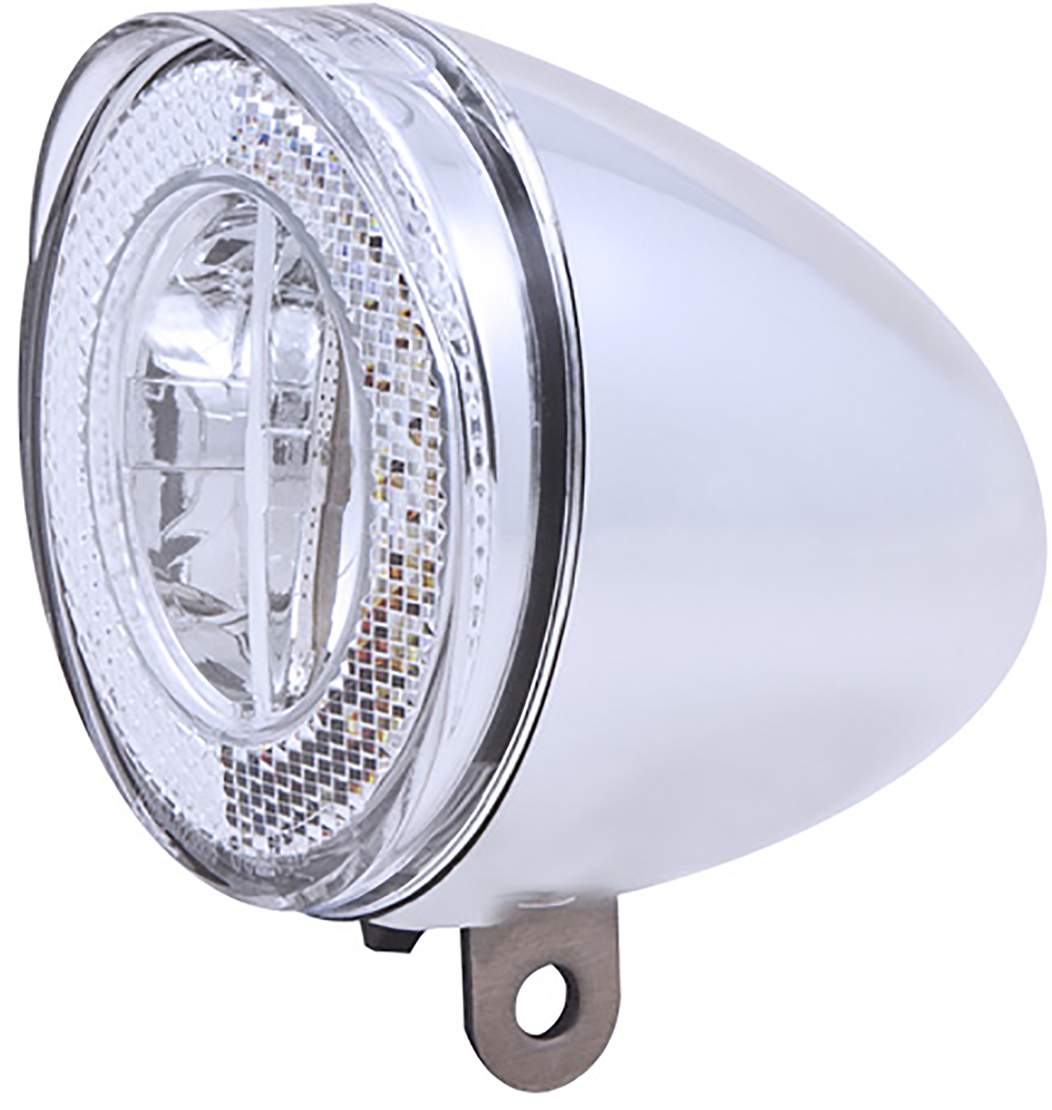 Spanninga Headlight Swingo XDOc On Off Dynamo 20 Lux Chrome