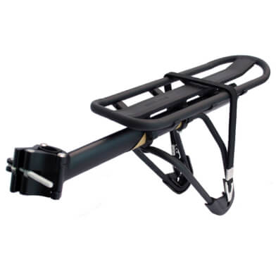 Massload Rear Rack On Seatpost Black Massload Rear Rack On Seatpost Black