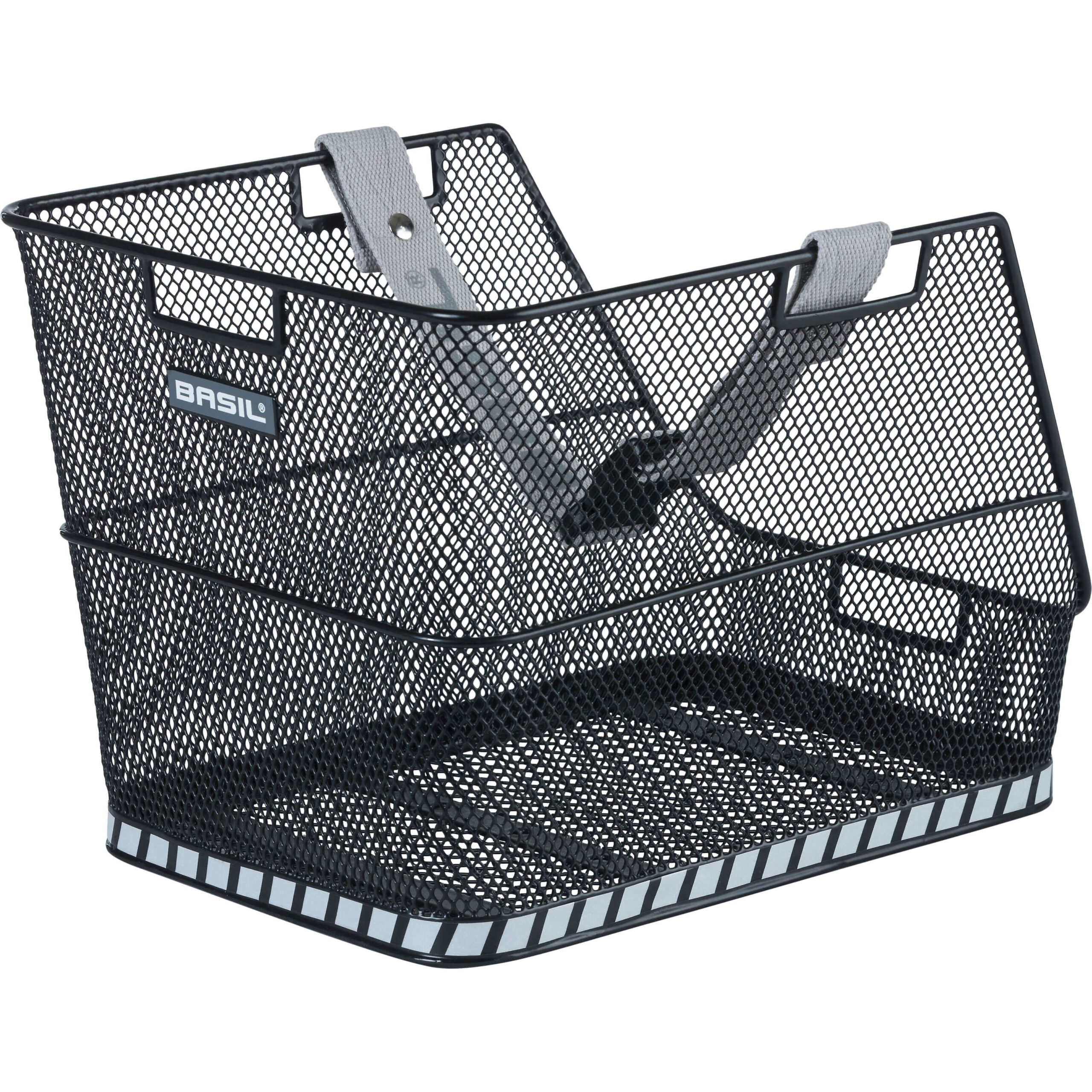 Basil Mand Class Steel 30L Black 37.5x27x30.5cm