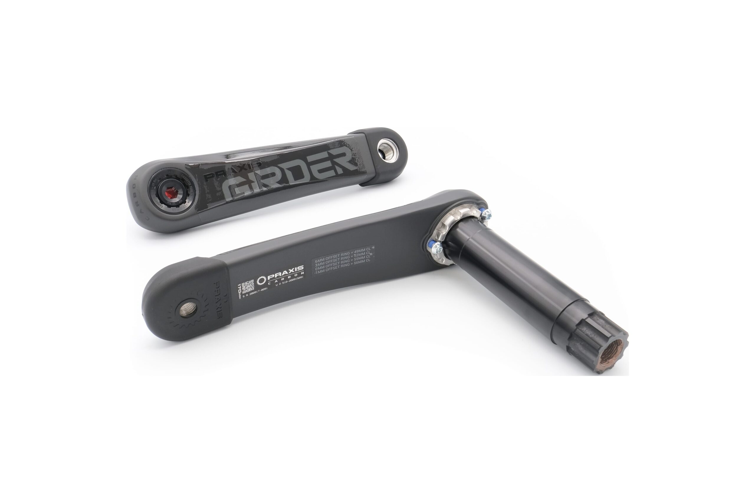 Praxis Crankset G2 Girder Carbon HD M30 DM 170mm