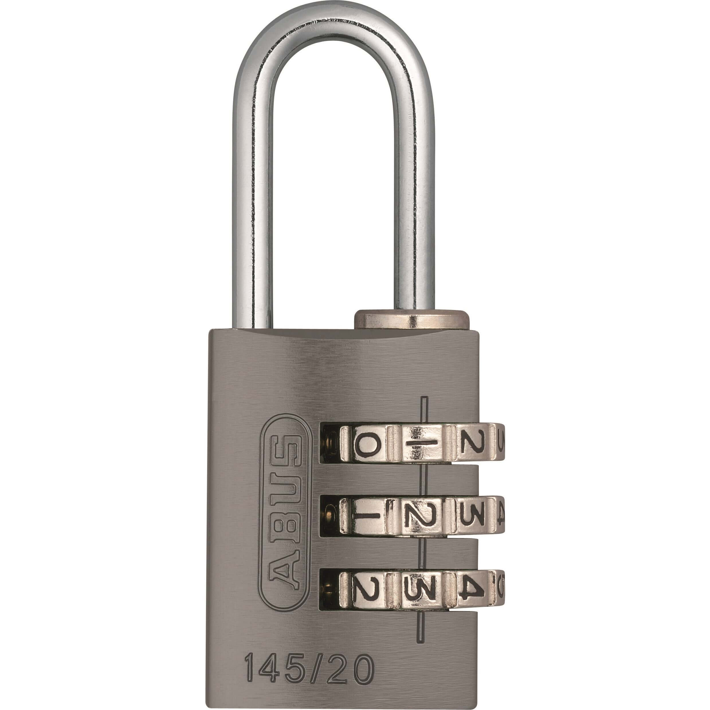Abus Padlock Code 145/20 Titanium