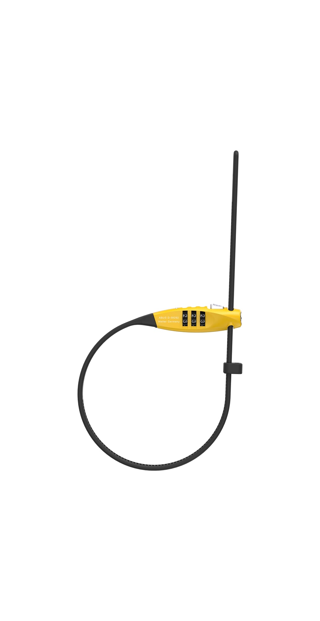 Abus Cable Lock Code Combiflex TravelGuard Yellow