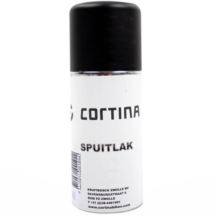 Cortina Spray Paint UZZ69005 Jet Black Matte 150ml