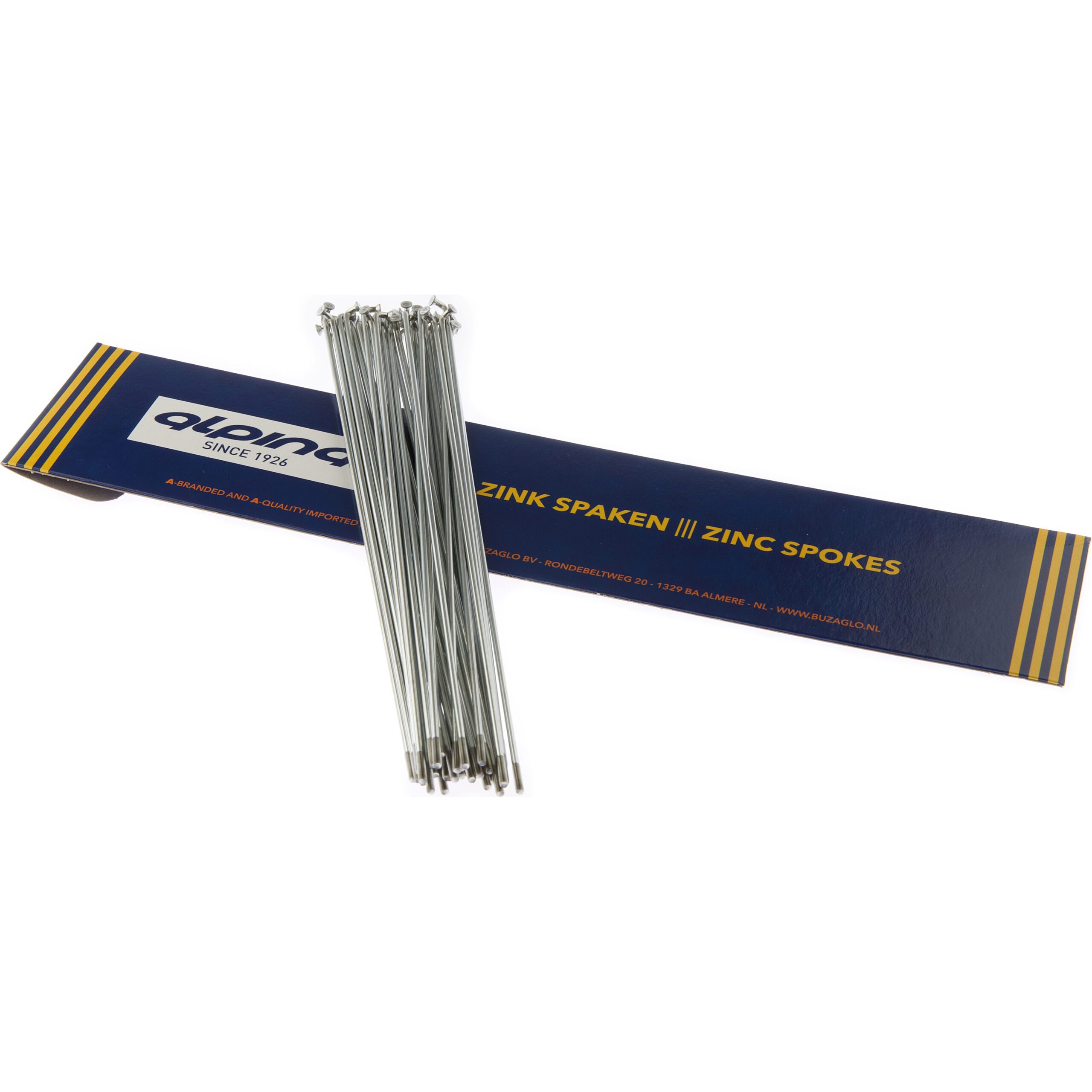 Alp Spoke 13-278mm Zinc Silver (36 Pieces)