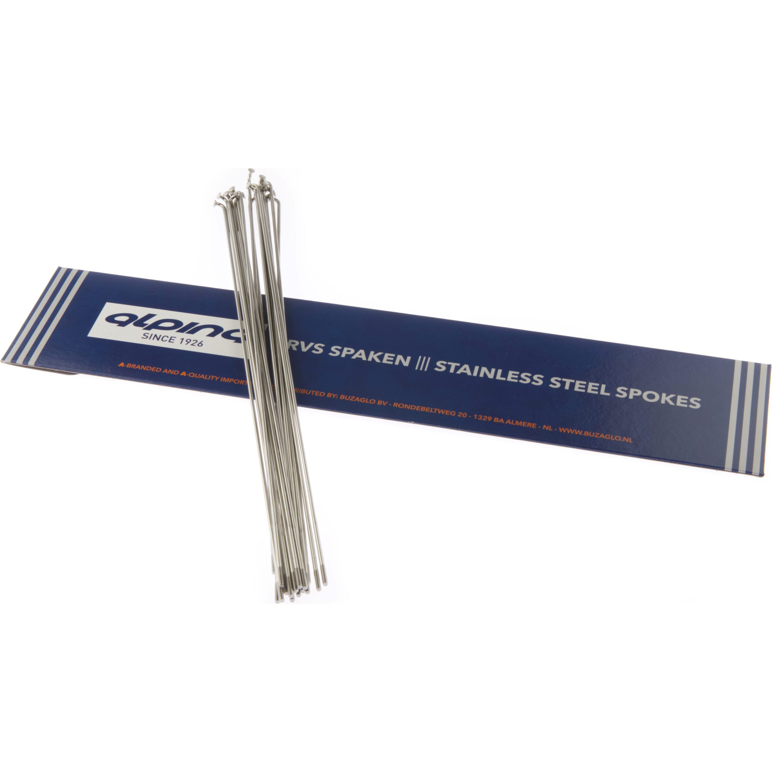 Alp Spoke RC 14-280mm Stainless Steel Silver (18 Pieces)