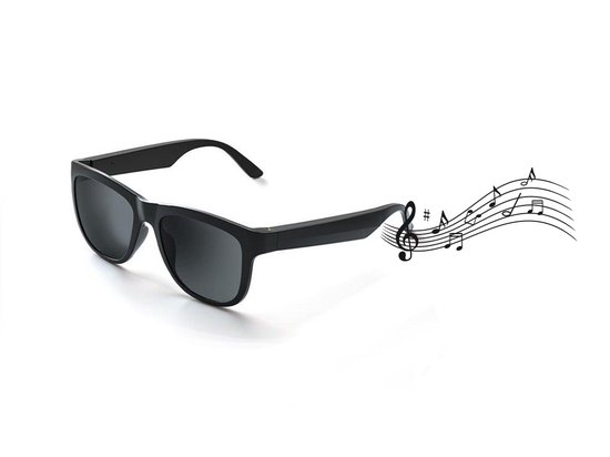 Caliber Soundglasses Smart Glasses Polarized - Black