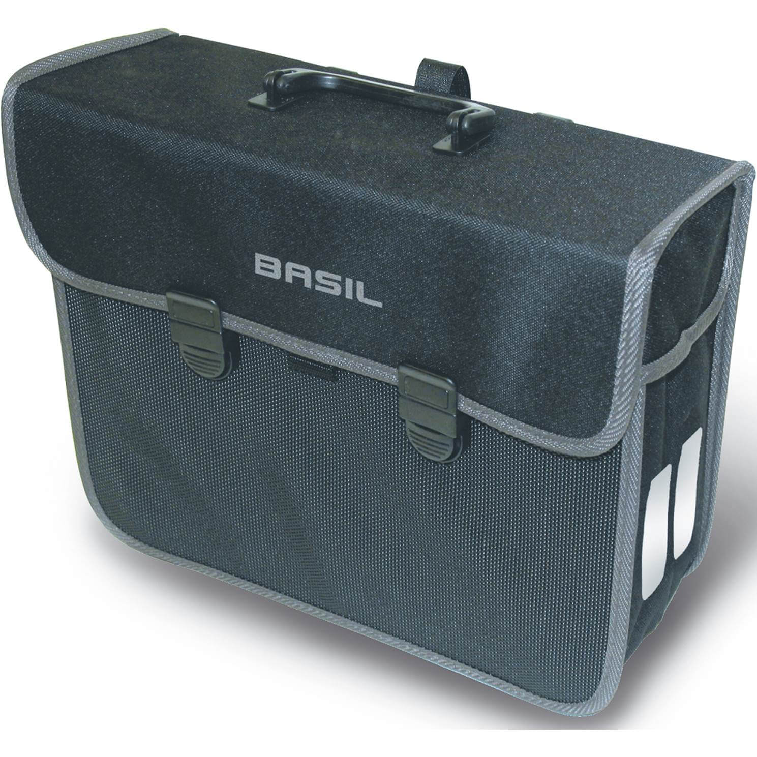 Basil Single Bike Bag Malaga Black 13L
