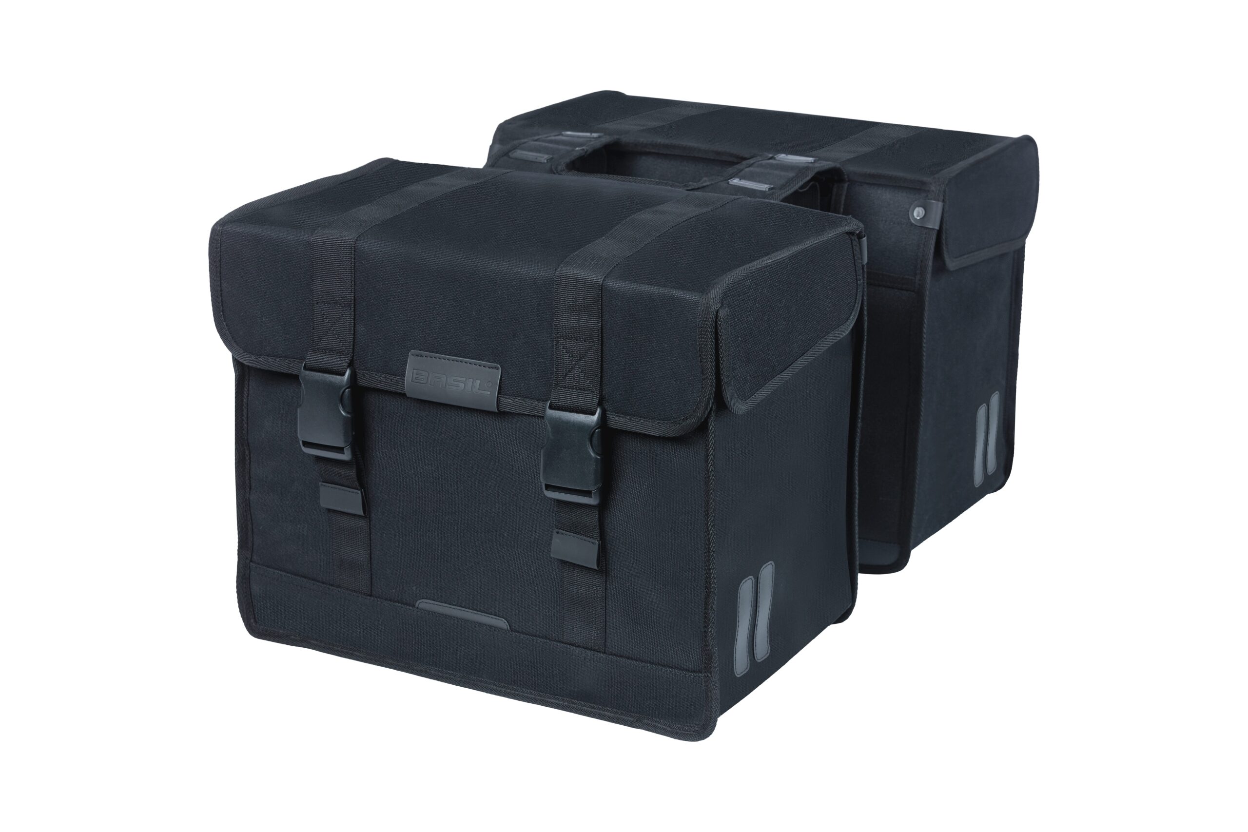 Basil Double Bike Bag Kavan Eco Classic Black 68L