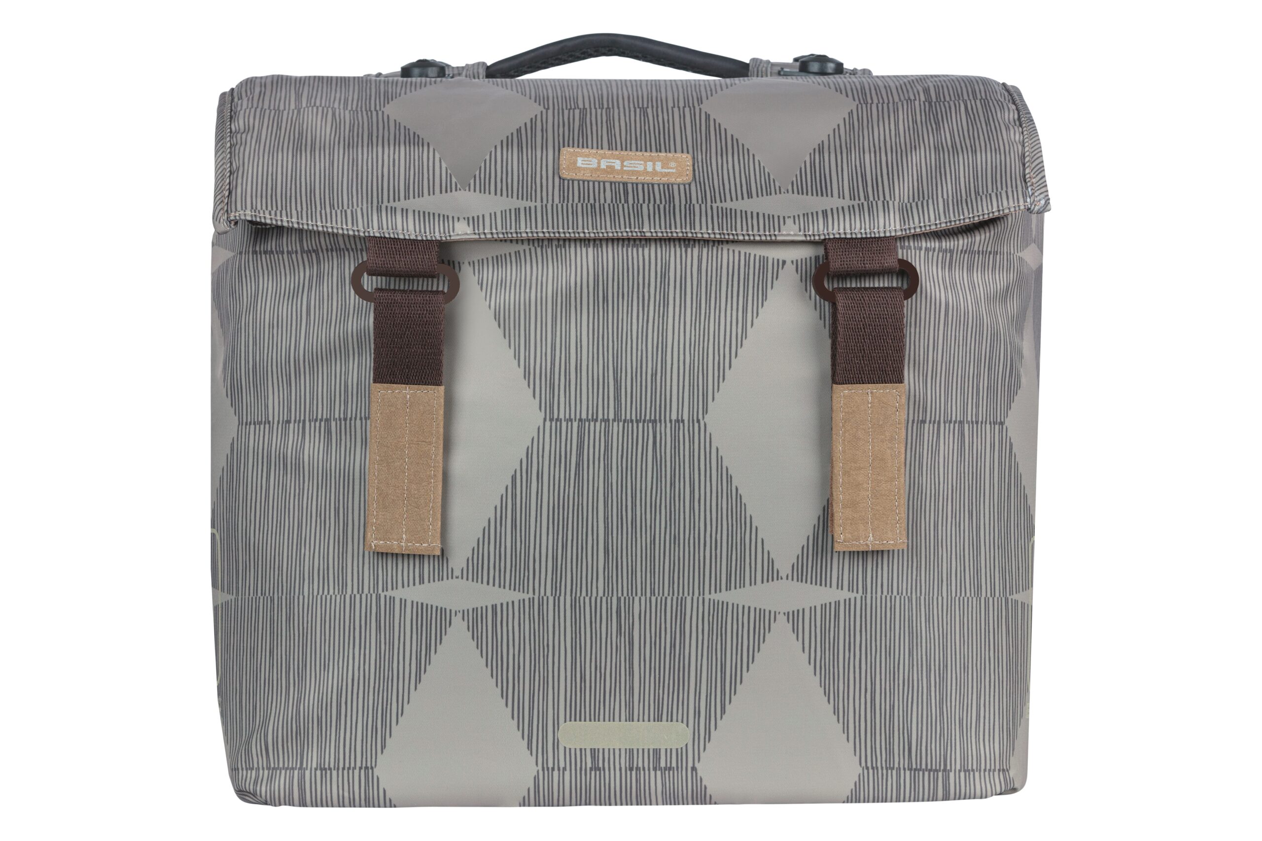 Basil Double Bike Bag Elegance Chateau Taupe MIK 40-49L Basil Double Bike Bag Elegance Chateau Taupe MIK 40-49L