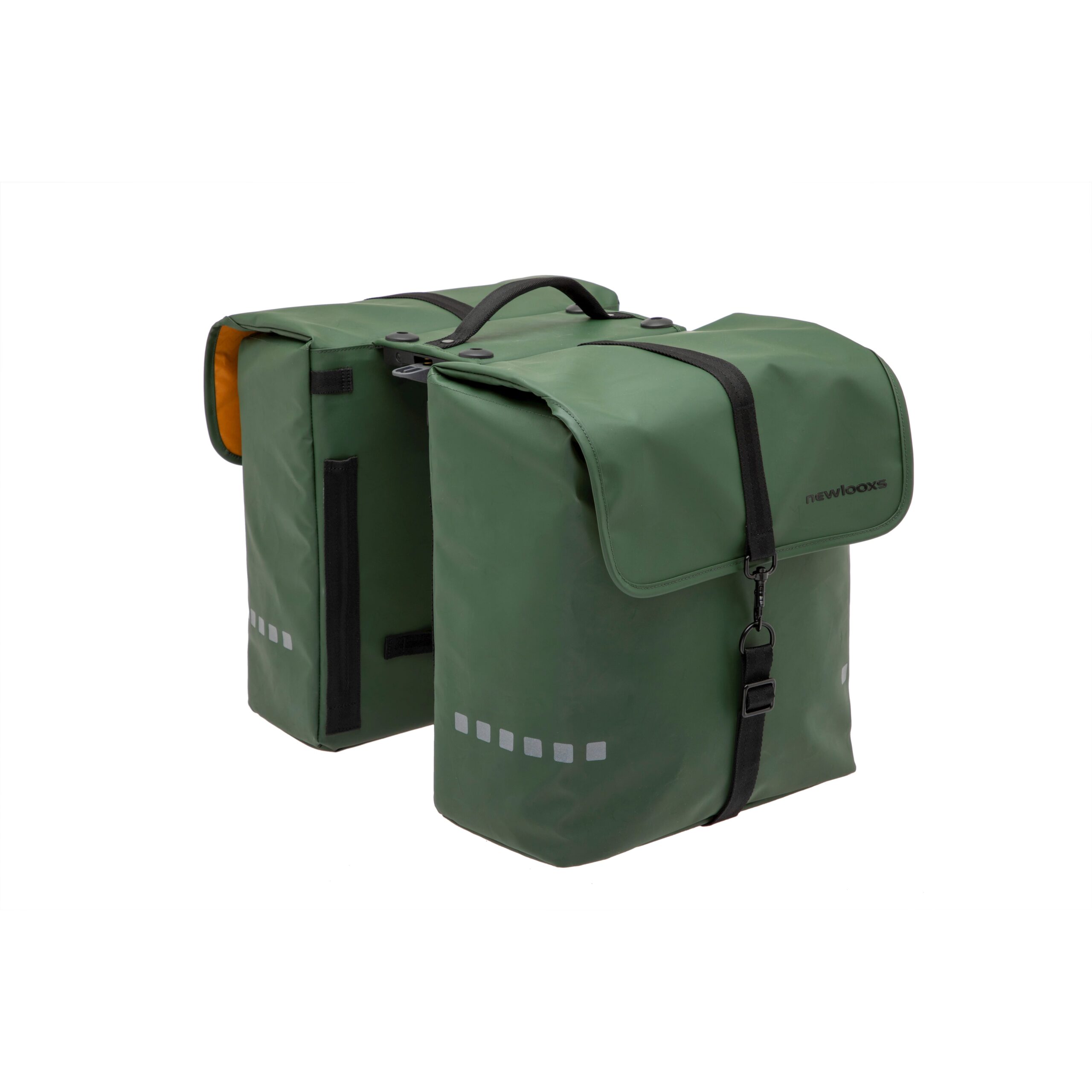 New Looxs Double Bike Bag Odense Green Racktime 39L