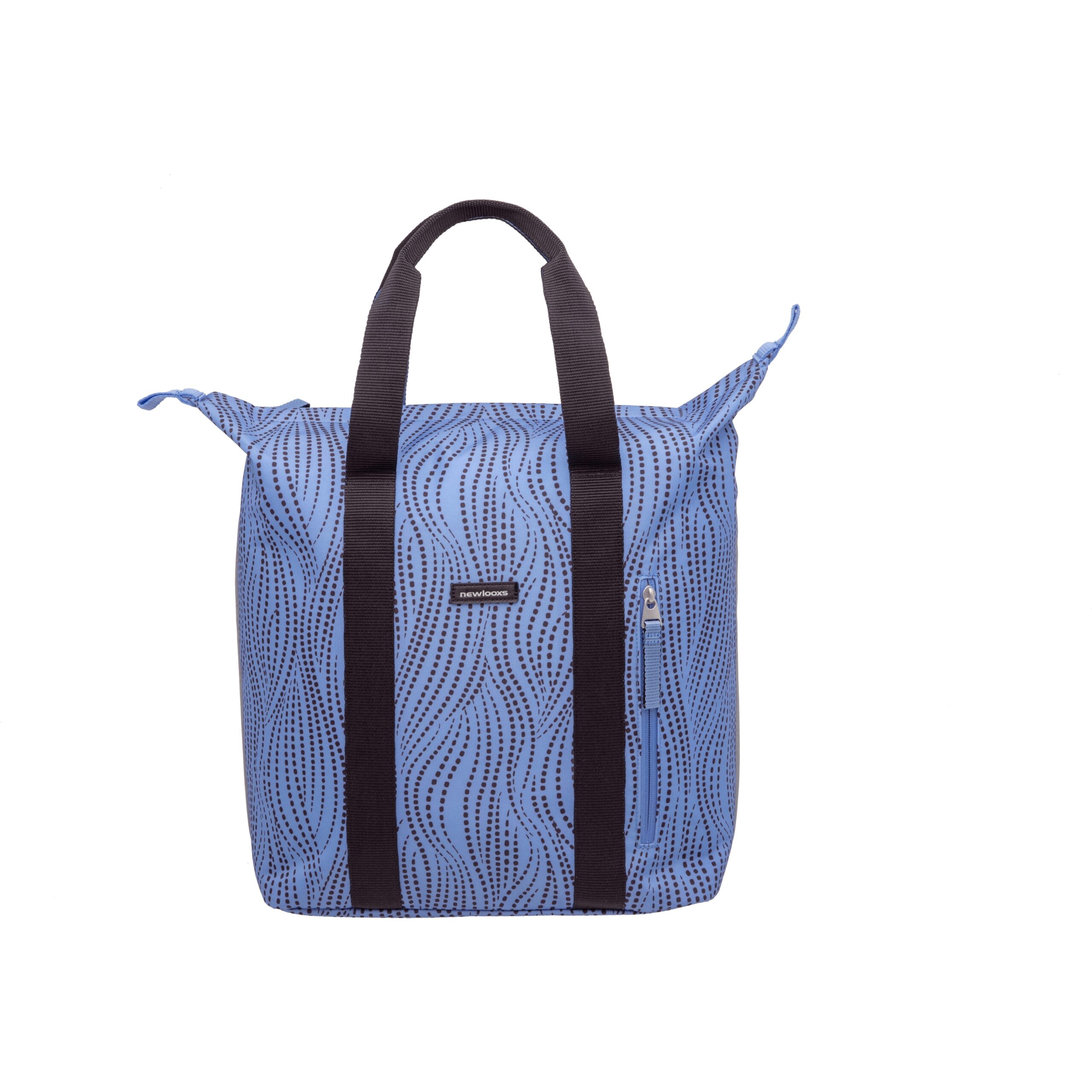 New Looxs Bike Bag Single Shopper Kota Alma Blue 24L