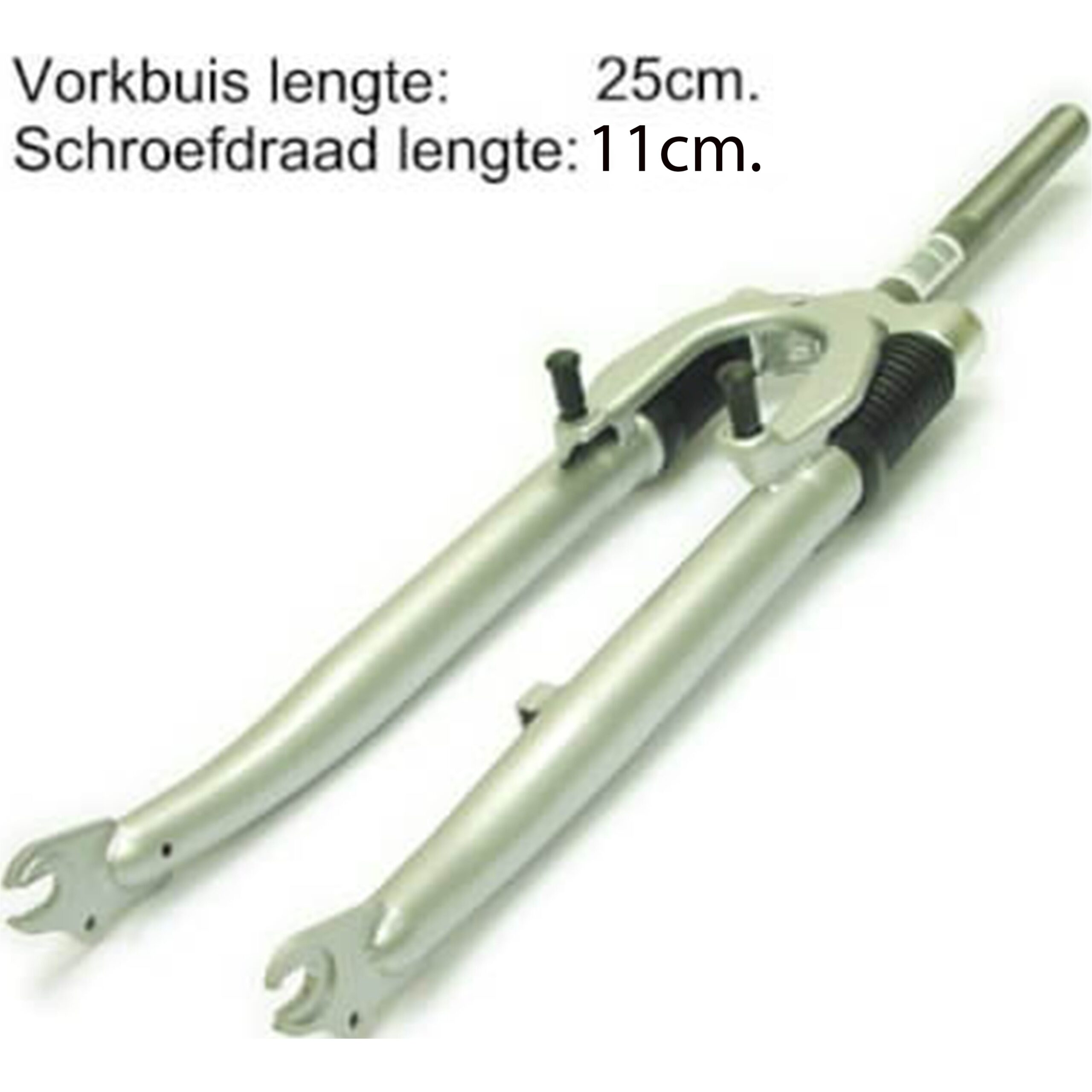 Spring Front Fork 28 1 Inch Thread Silver