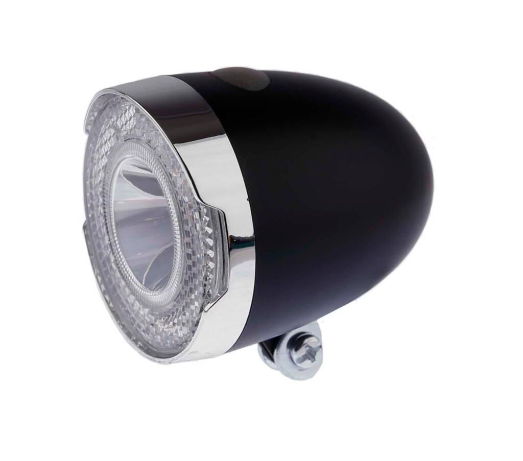 IKZI Light Headlight Retro JR Battery Black IKZI Light Headlight Retro JR Battery Black