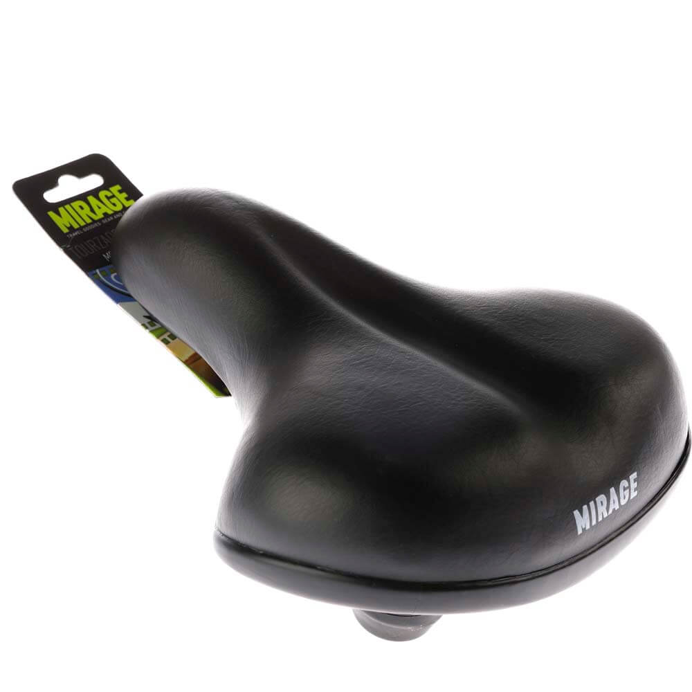 Mirage Saddle Tour With Elastomer Black