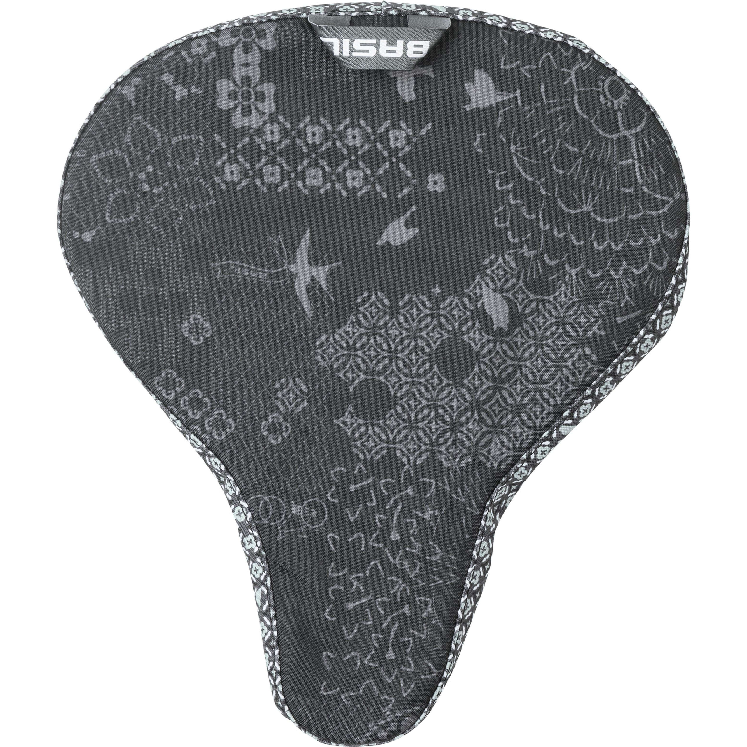 Basil Saddle Pad Boheme Charcoal