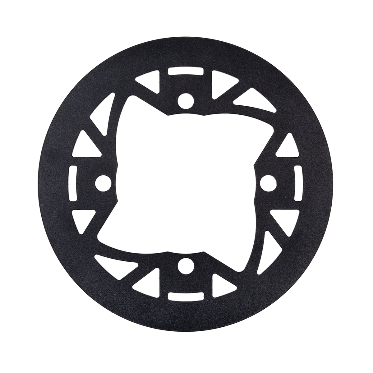 Kædeskærm til elcykel, Ø 186 mm, sort