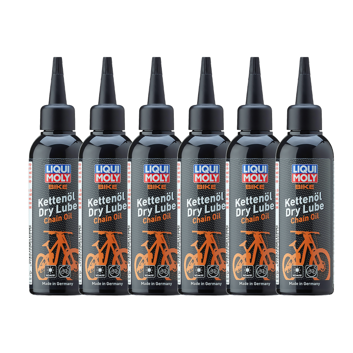 Bike Chain Oil Dry Lube, 100 ml, 6 flasker pr. kasse