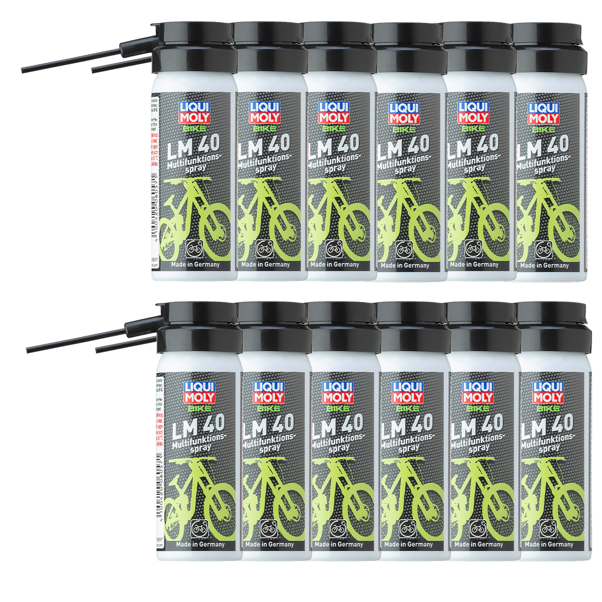 Bike LM 40 multifunktionel spray, 50 ml, 12 rør pr. æske