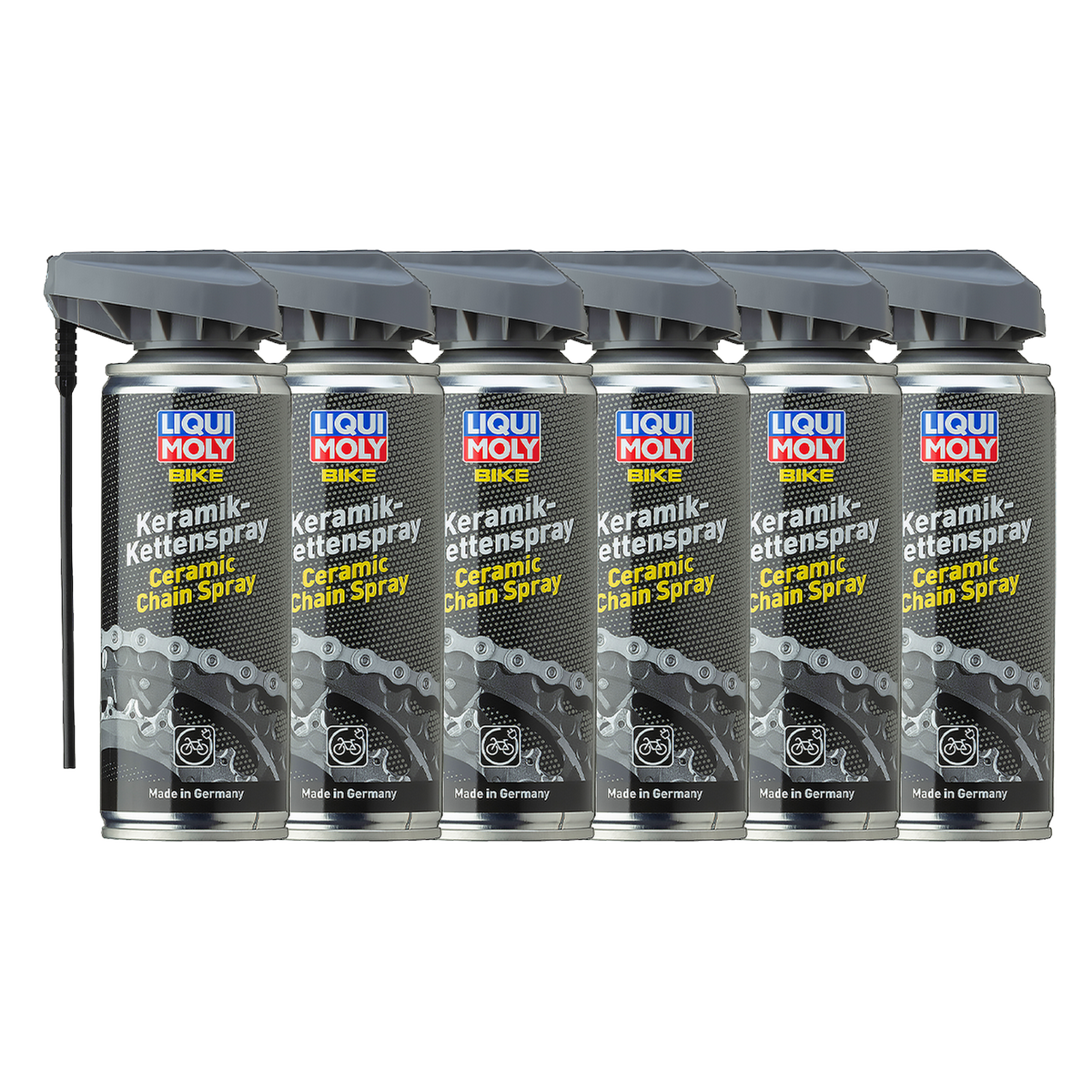 Bike keramisk kædespray, 200 ml, 6 tuber pr. æske
