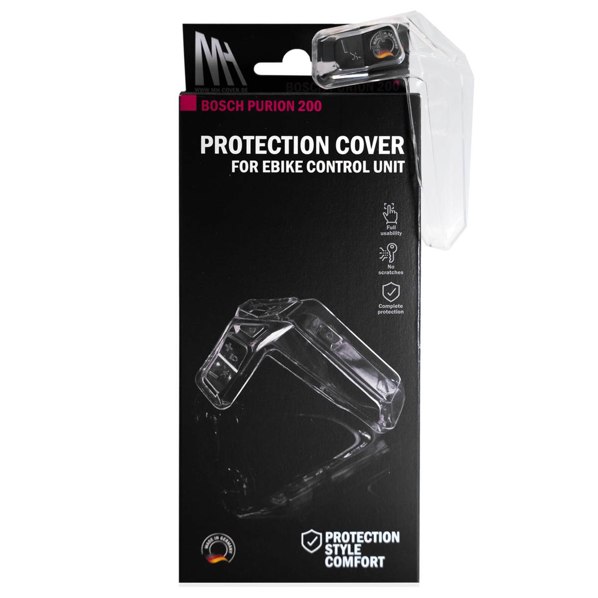 PURION 200 display protector for e-bikes, box of 10 pieces PURION 200 display protector for e-bikes, box of 10 pieces