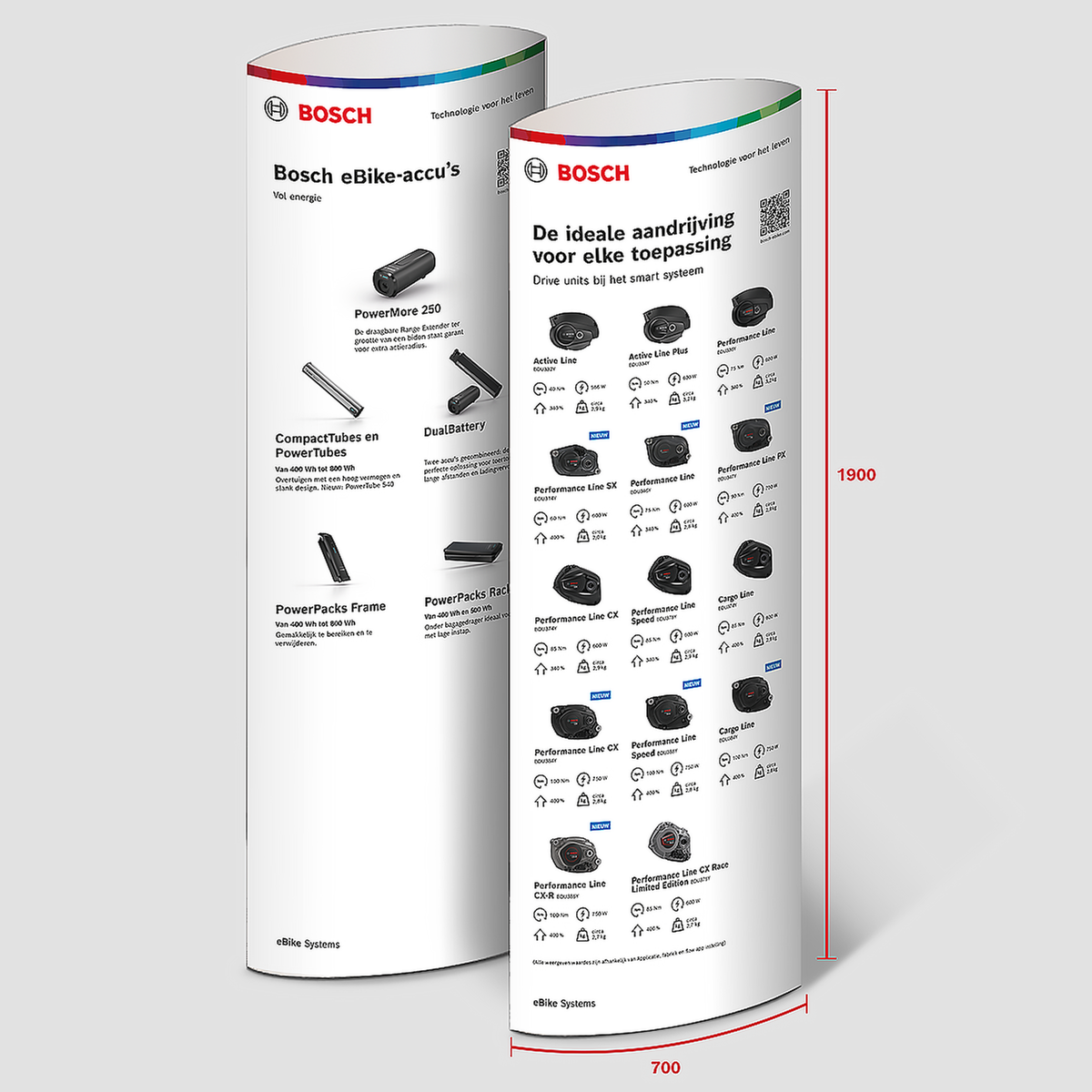 Bosch eBike Ellipse - Drive Unit og Batterier NL