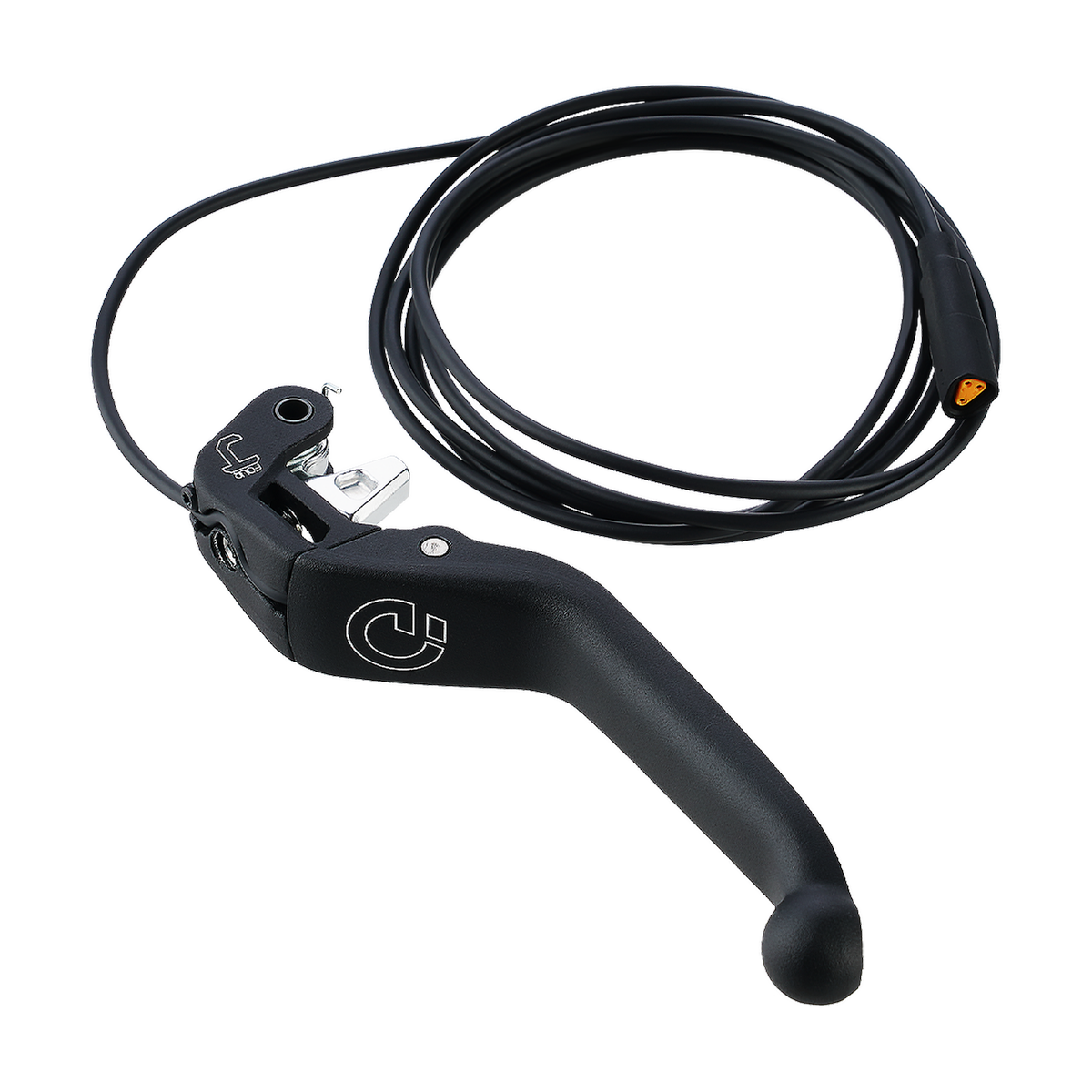 Bremsegreb MT4e HIGO-stik (NO), 3-fingers aluminiumsgreb med kugleformet ende, Kabel længde 1.400 mm