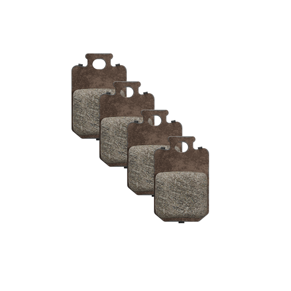 Bremseklods MDP 8+ SORT/GRÅ (PU = 1 sæt)